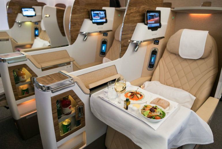 A surprising way to save on business class flights